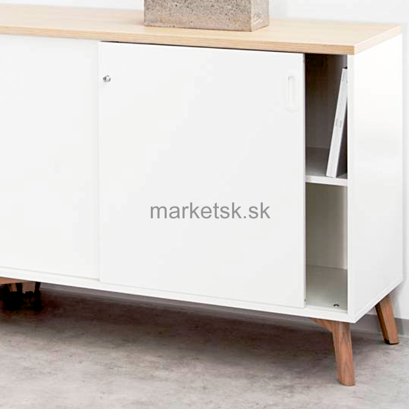Kancelárska skriňa TP036 - 1200 x 1215 x 450 mm